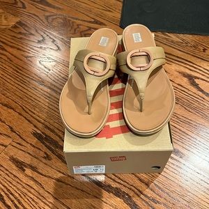 EUC FitFlop Gracie Tan Sandals